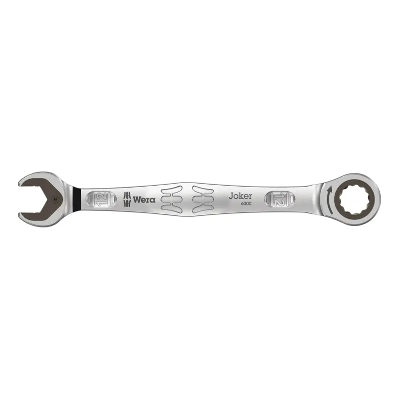 Clé mixte-plate à cliquet Wera 6000 Joker 12 mm chrome molybdène