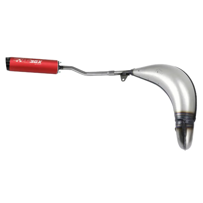 Tecnigas e-nox evo 2 রেড স্টিল সাইলেন্সার Sherco 50 SM-R, SE-R Euro 4, 5 ডান দিকের আউটলেট