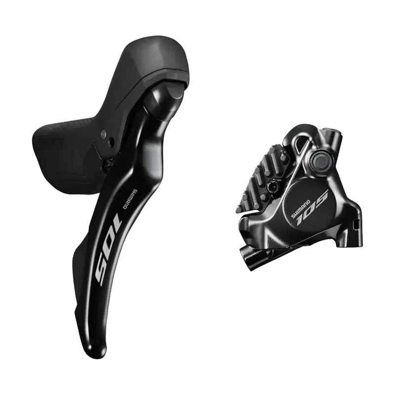 ফ্রেইন এ ডিস্ক রুট হাইড্রলিক Shimano ১০৫ আরিয়ের R7120 ১২V. নোয়ার (লেভিয়ের-মানেত্তে সঙ্গে এতিয়ের BR-R7170+দুরিতে আসঁবলে ১০০০MM)