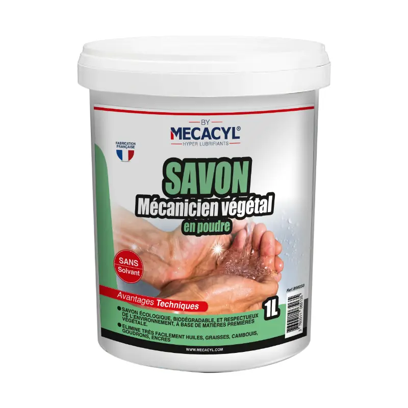 Pflanzliches biologisches Werkstatt-Handreinigungssavon Mecacyl 1L