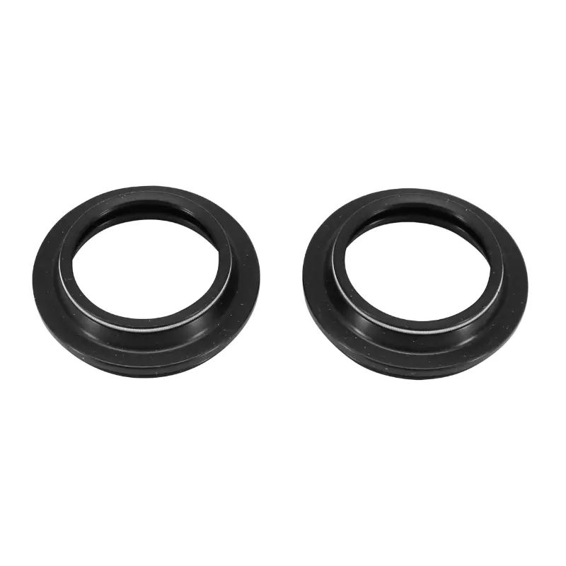 Cache poussière de fourche moto Athena adaptable diamètre 36 x 48,5-52,5 x 14 (paire)