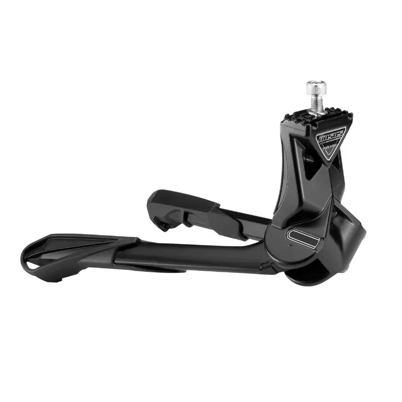 Doppelter Mittelständer Ursus jumbo 20" faltbar Alu schwarz (235MM) - trägt Gewicht 80KGS (Kartenlieferung)