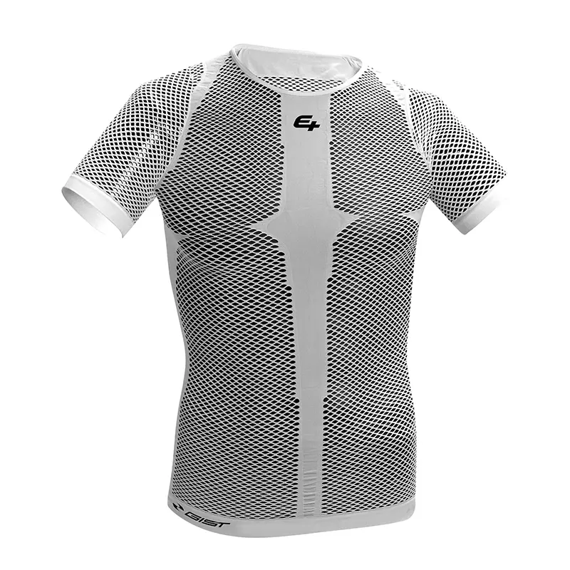Baju dalam Gist lengan pendek Maglia Aero putih L-XL