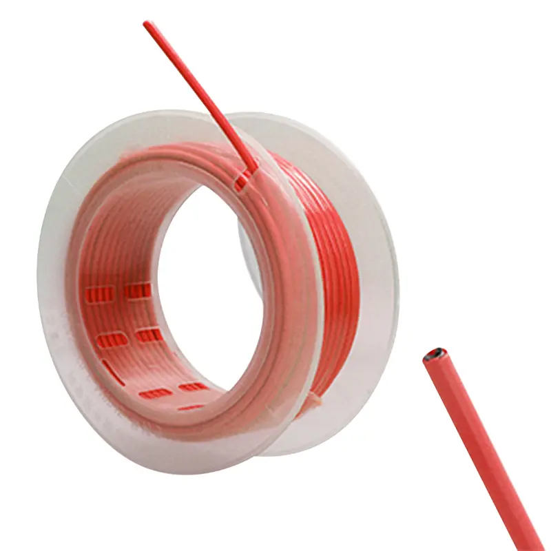 Gaine pour câble de gaz VOCA RACING Teflon diamètre 5 mm longueur 20 m rouge