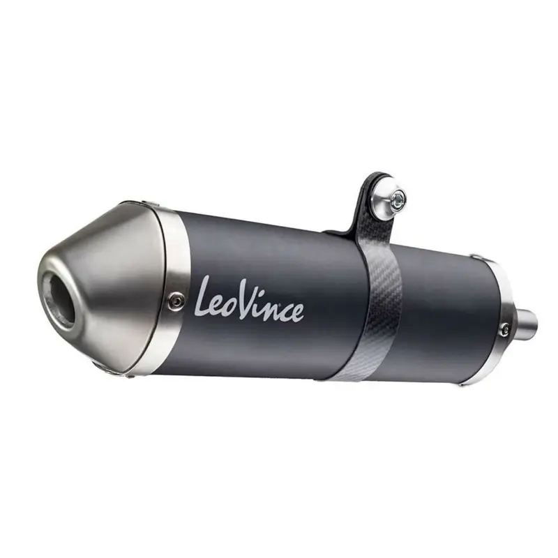 Leovince Sito Schalld in X-Fight slip-on silencer Black Edition