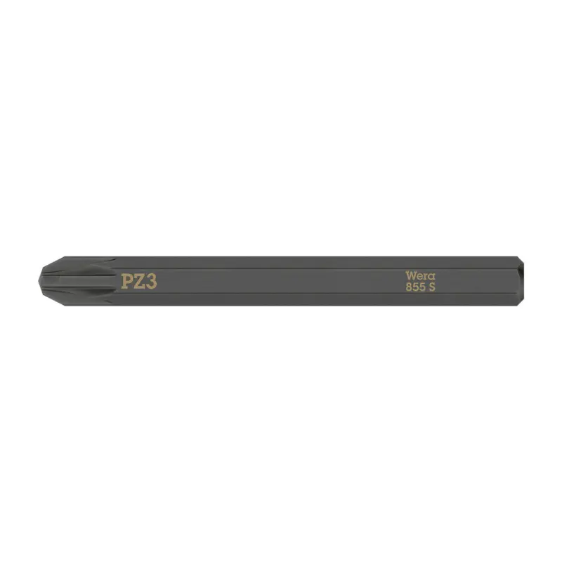 Embout de tournevis à frapper Wera 855 S cruciforme Pozidriv PZ3 70 mm