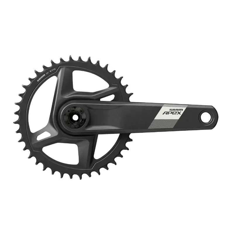 Pedalier route - gravel Sram 12V. apex XPLR D1 axe integre dub wide DM 172,5MM 40DTS