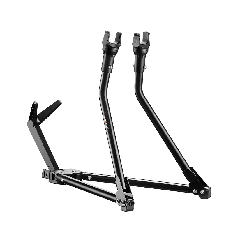 Support porte-vélo Ibera easy fixation cadre arrière 20"-27.5"-29"-700C noir pliable et réglable