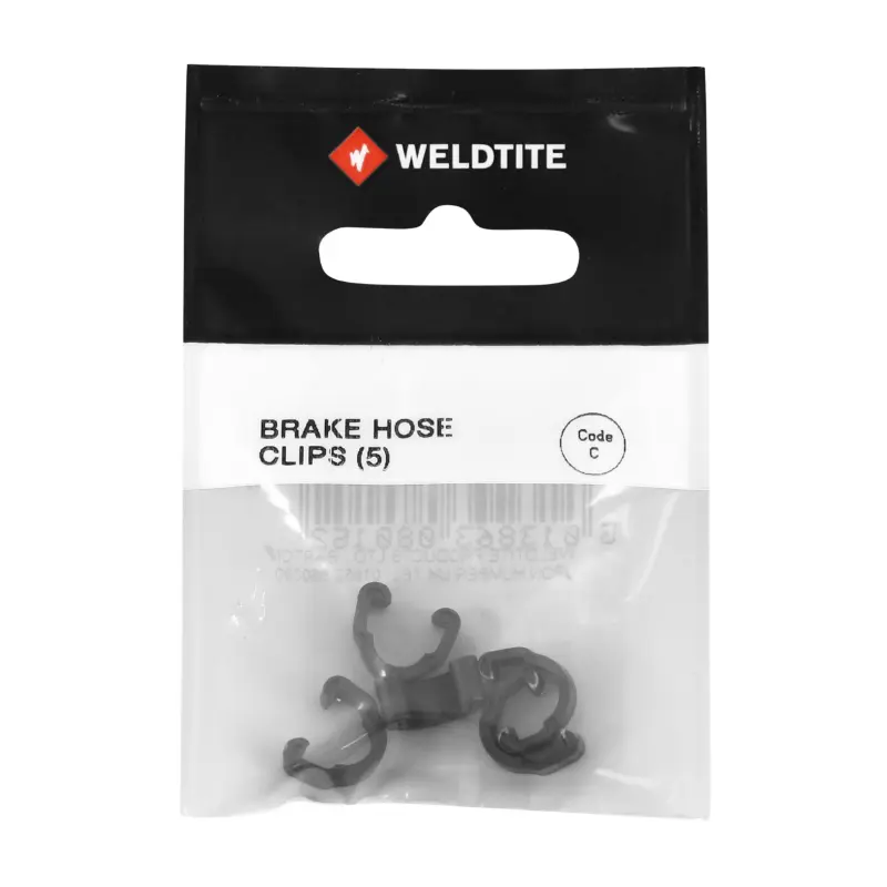 Weldtite 유압 호스 클립 - 5개 조각 봉지 — 2번째 뷰