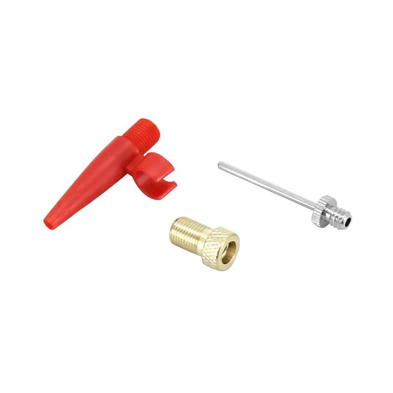 Kit gonflage ballon - matelas avec adaptateur vélo Weldtite (3 pièces)