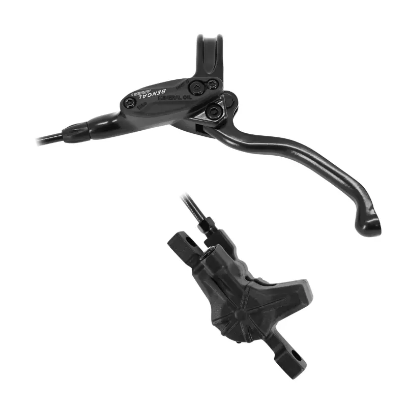 Étrier de frein à disque VTT hydraulique Ares noir avant durite 950 mm sans disque 160 mm sans adaptateur