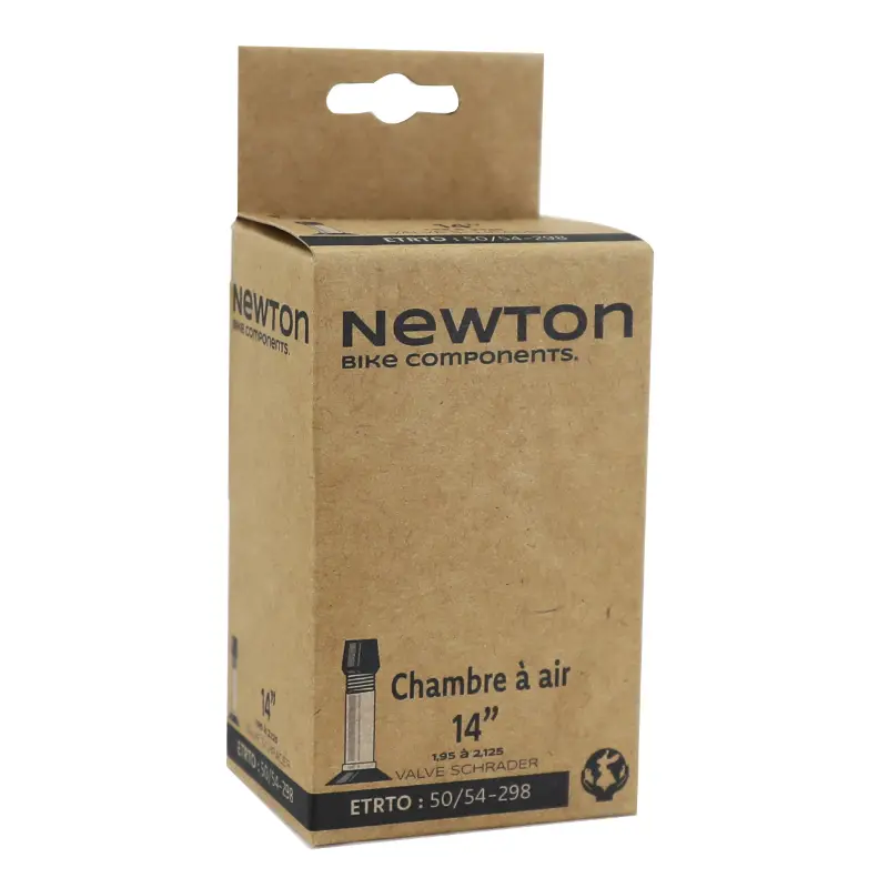Chambre à air vélo 14 x 1.95-2.125 Newton valve standard 40 mm