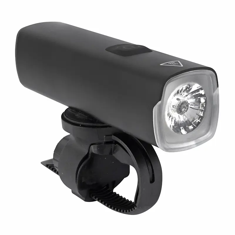Éclairage vélo USB avant P2R LIGHT71 1500 lumens argent-noir