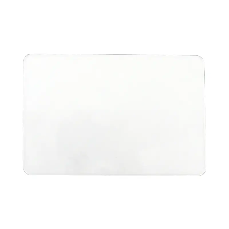 Plaque d'immatriculation moto PVC vierge 210x130 mm PMMA haut de gamme TOP PLAQ