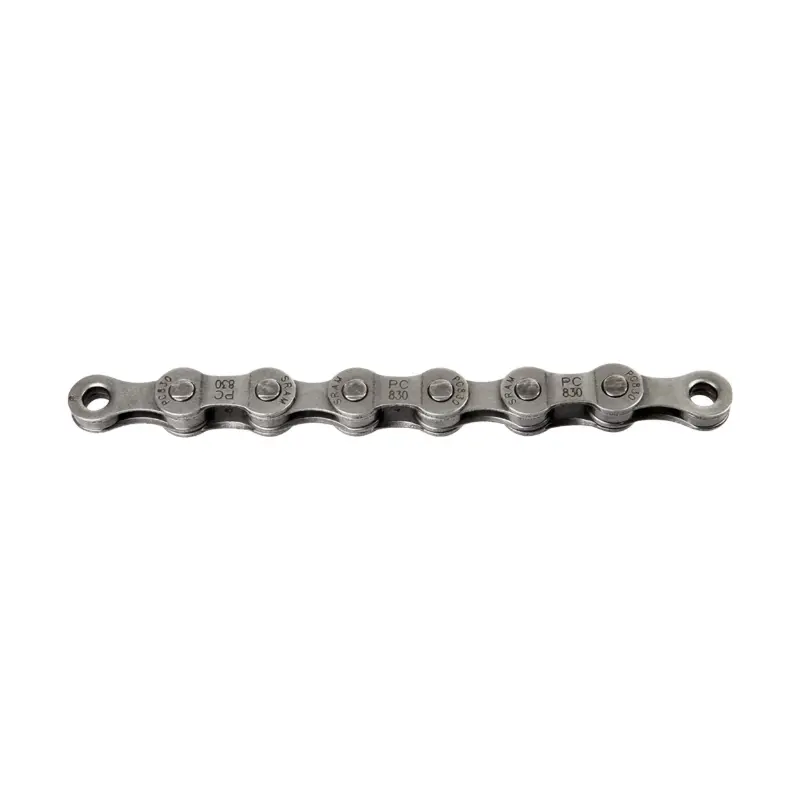 Верига за велосипед 7-8V. шосейно-планинско SRAM PC-830 сива 114 звена (картон от 25БР за сервиз)