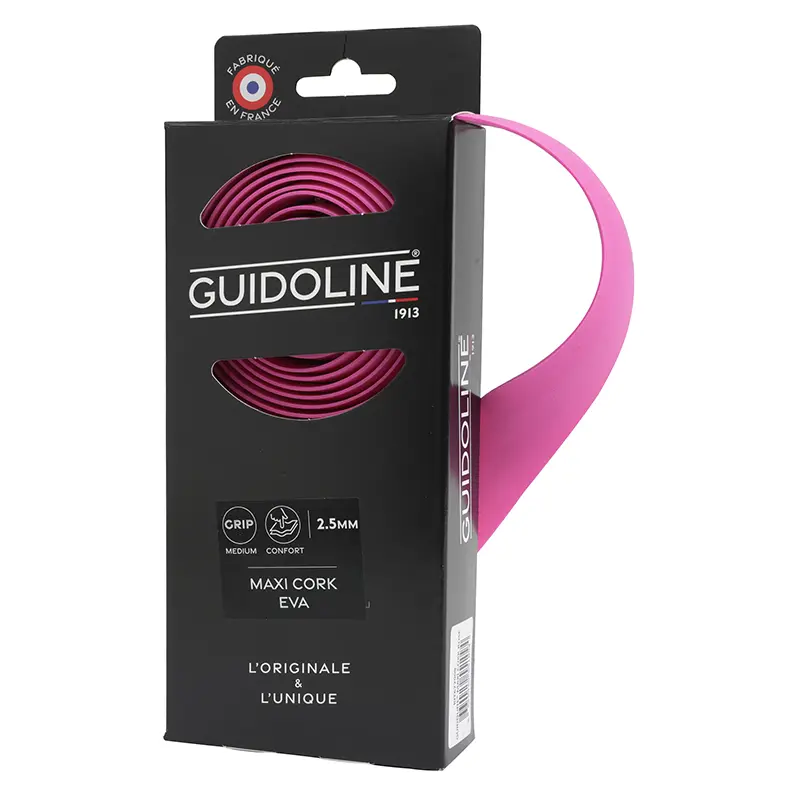 Ruban de guidon Velox Maxi Cork rose pastel