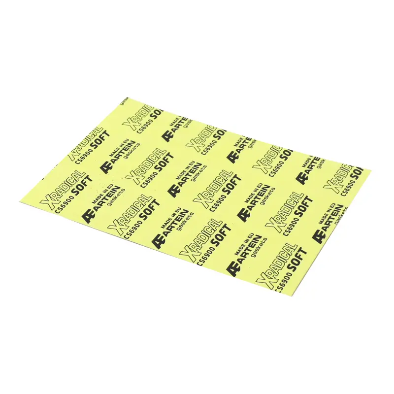 گاسکیٹ شیٹ پریسڈ کارڈ بورڈ آرٹین سی ایس-6900 سافٹ 140x195 ملی میٹر موٹائی 0.80 ملی میٹر