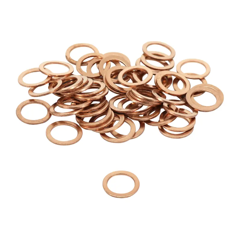 Rondelle-joint de vidange cuivre Artein 14 x 20 x 1,50 mm - Blister 50 pièces