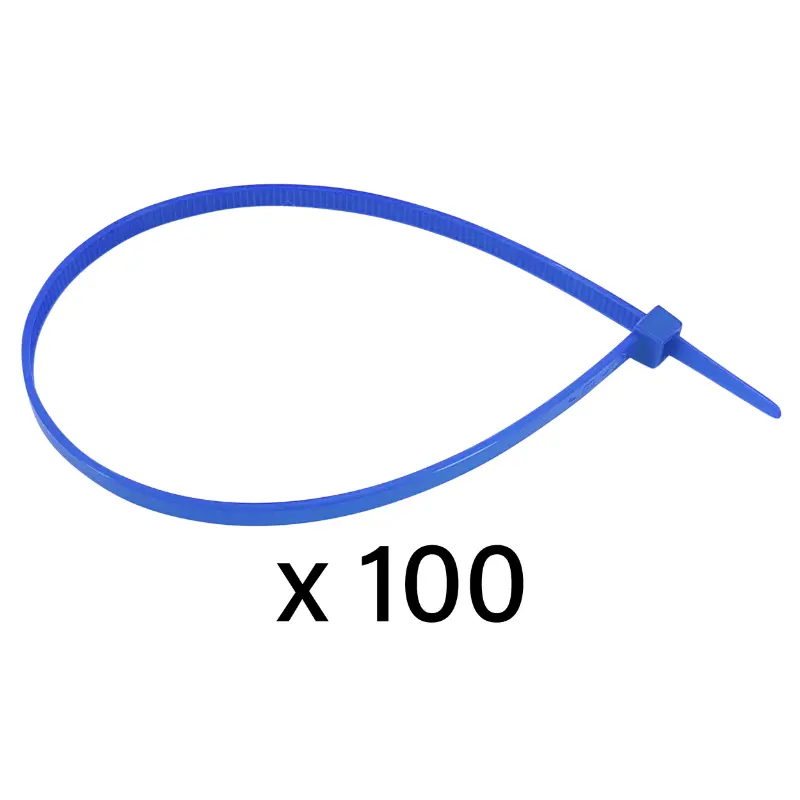 Kabelbinder Nylon Rilsan Artein 4,5x200 mm blau (Packung 100) — Ansicht 2