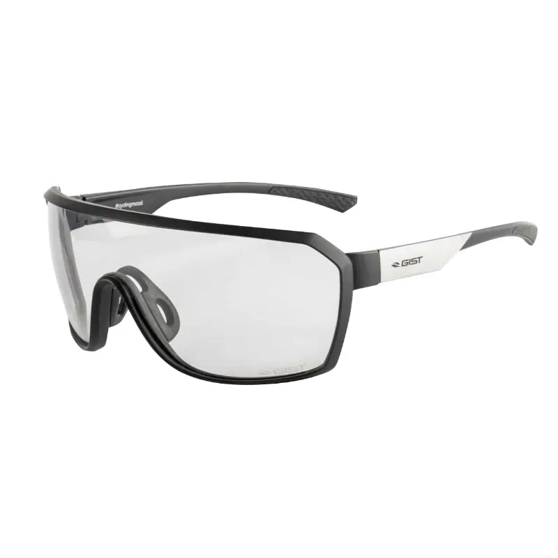 Lunettes vélo adulte GIST Range monture noir mat verres photochromiques catégorie 1-3
