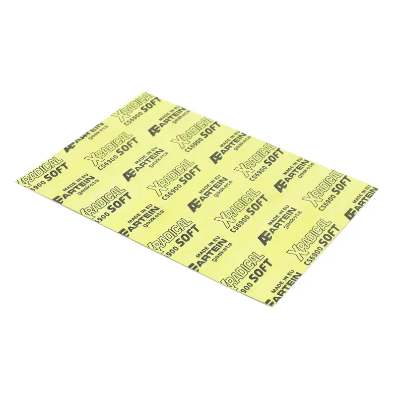 Presspapp-Dichtungsplatte Artein CS-6900 soft 140X195 MM (s) Dicke 0,60 MM (Trockenmontage, kompressibler) (hält bis zu 350°c) -pro series