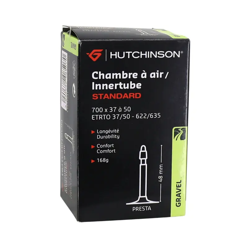 Fahrradschlauch 700 x 37-50 Hutchinson Ventil Presta 48 mm 168 g