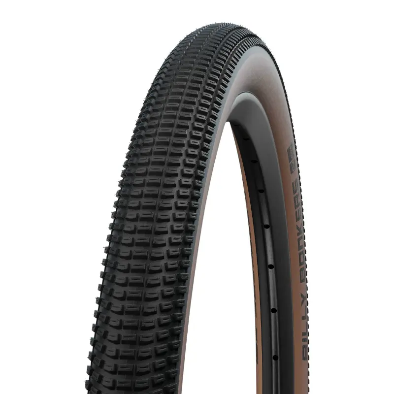Pneu VTT Schwalbe Billy Bonkers 26 x 2.10 noir flanc bronze TR renfort K-Guard