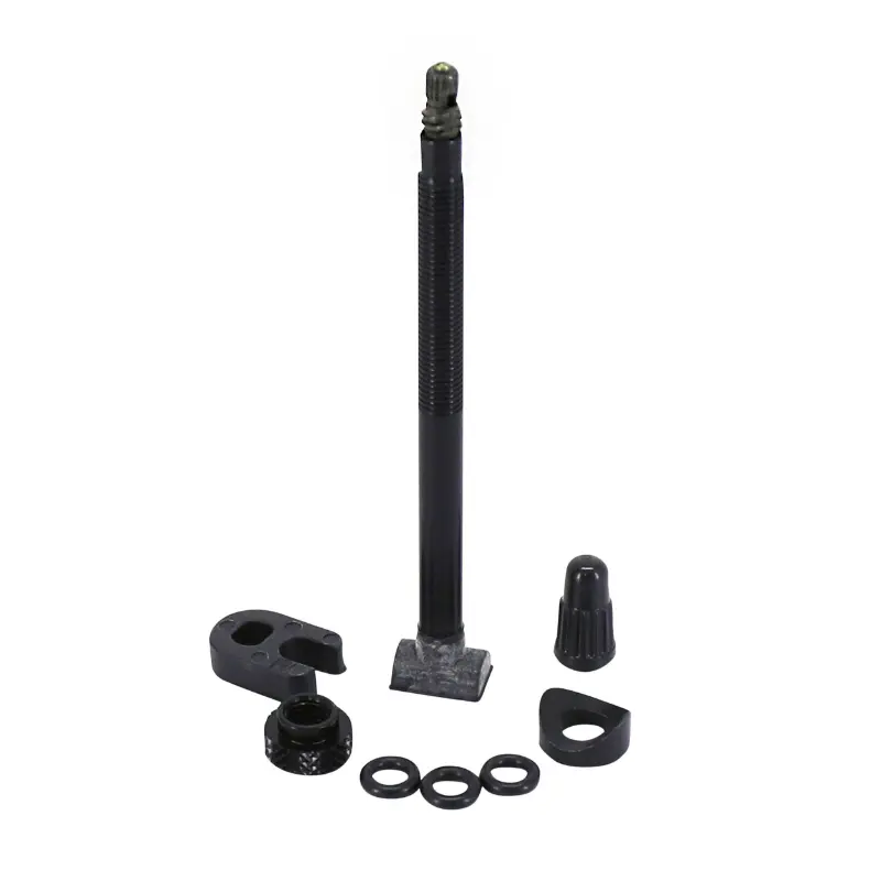 صمام إطار Tubeless Presta Mavic UST 80 مم ألومنيوم أسود قابل للفك