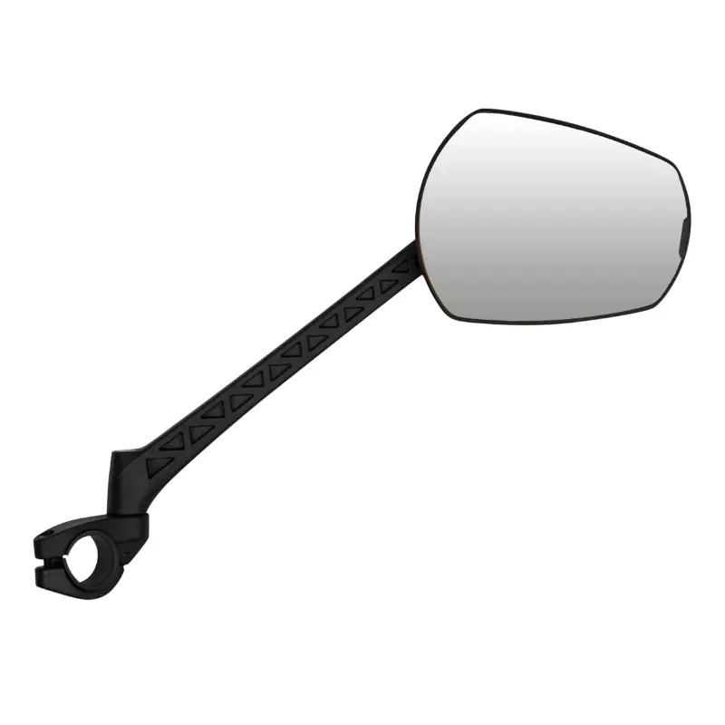 Retroviseur velo droit Zefal espion E80 droit rabattable fixation sur cintre collier (miroir 80 CM2) 240X210X80 MM