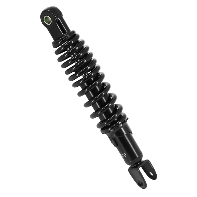 Verstellbarer Dämpfer MBK 50 Ovetto - Yamaha 50 Neos schwarz (Lochabstand 280 mm) — Ansicht 2