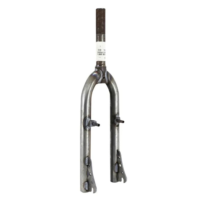 Fourche BMX 20" acier brute à peindre pivot aheadset 1"-22,2 mm intérieur Sélection P2R