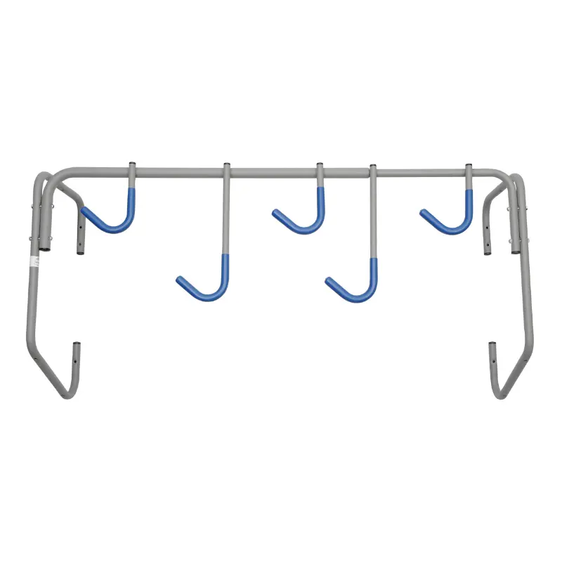 MOTTEZ Wandhalterung Fahrradständer für 5 Fahrräder Befestigung an der Wand 130x36 cm