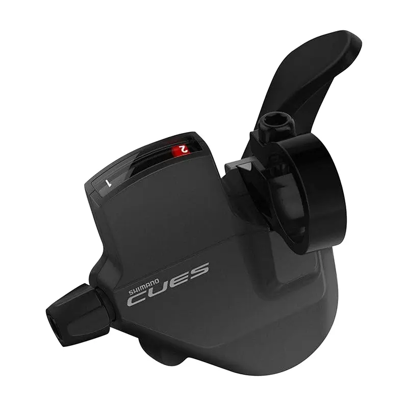 シマノ Cues U4000 Rapidfire Plus 左2速 VTTシフトレバー 2x9速用 シフトインジケーター付き