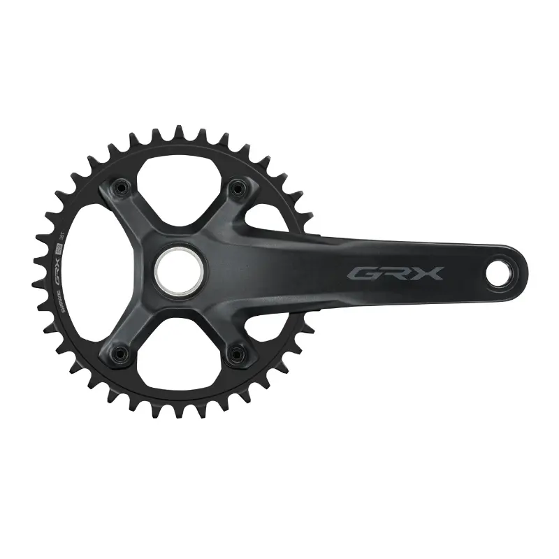 Pedalier gravel Shimano 12V. GRX RX610 noir 172.5MM 38DTS