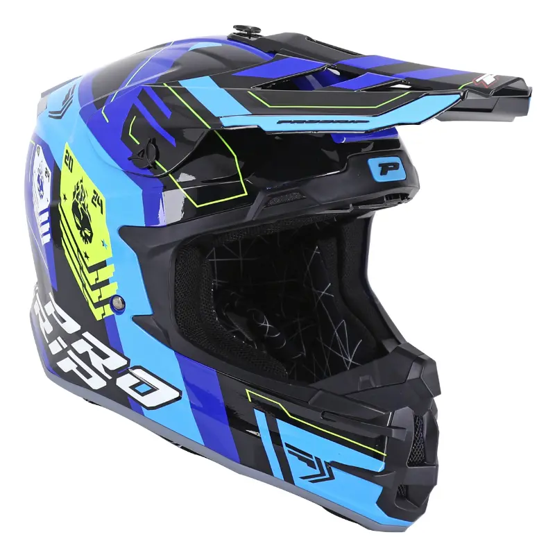 Crosshelm Erwachsener Progrip 3080 spirits blau-schwarz l (ece 22.06)