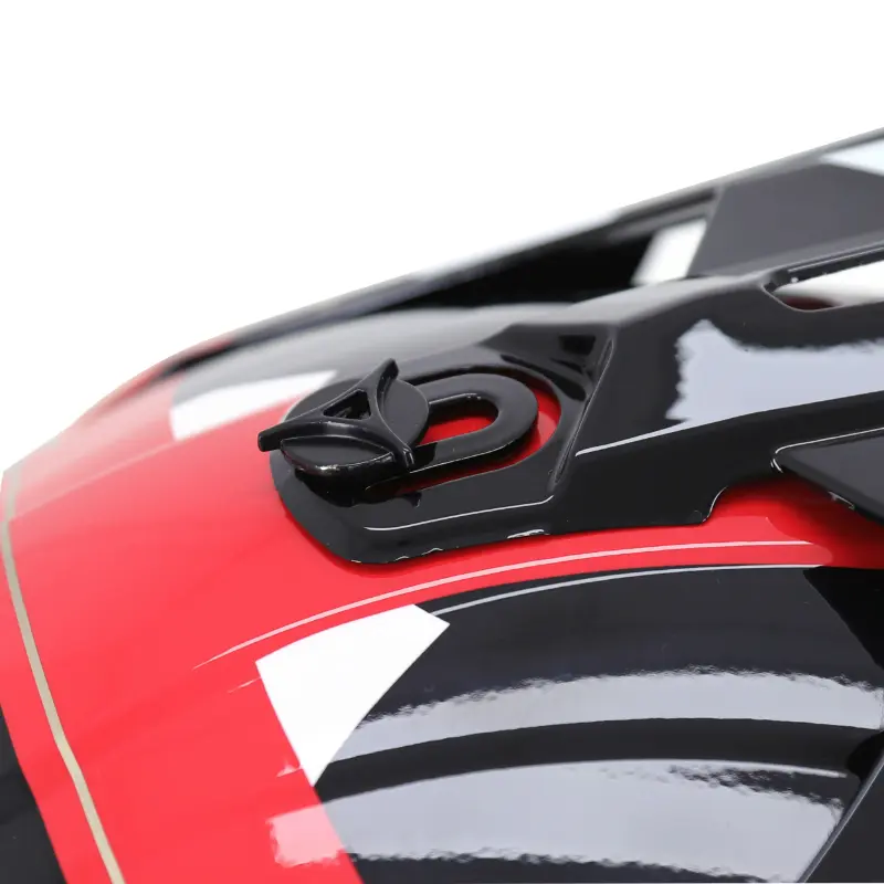 Cross Helm Erwachsene Progrip 3080 Spirits rot-schwarz XL ECE 22.06 — Ansicht 6