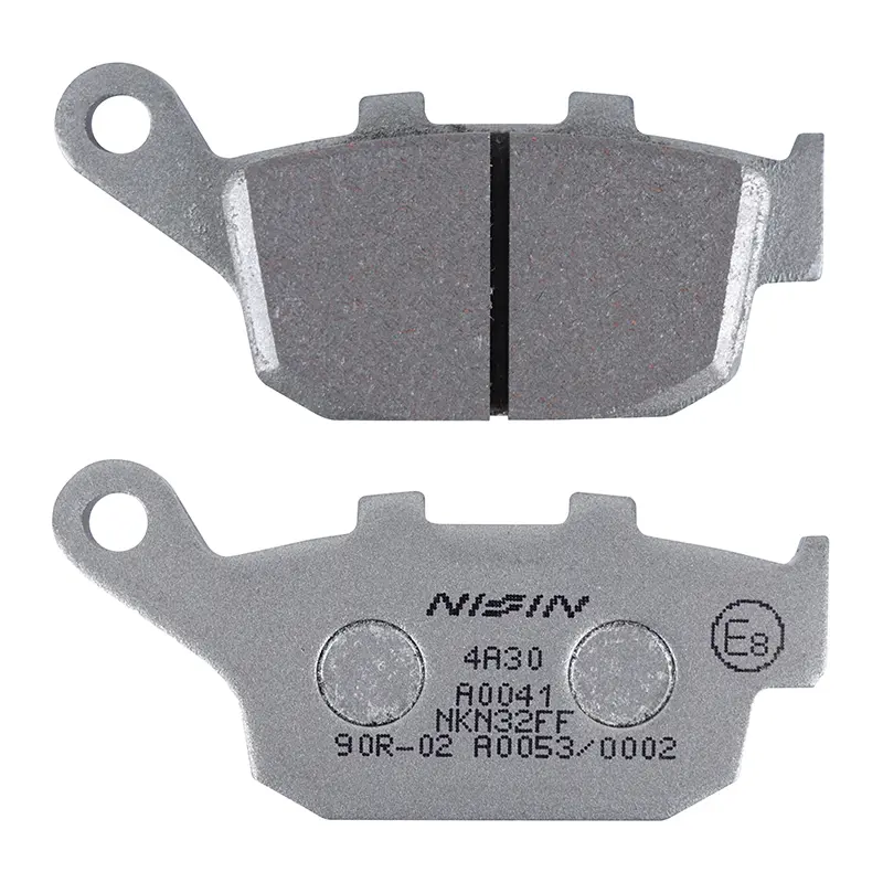 Plaquette de frein Nissin pour triumph 675 street triple 2008+2012 ar - honda 750 XRV africa twin 1990+2003 ar - yamaha 600 FZ6R 2009+2014 ar (A0041) (semi metal) -ece R90