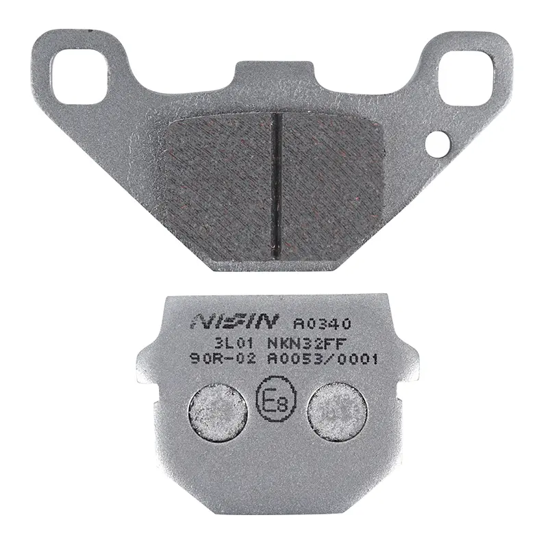 Pastilla de freno NISSIN semi-metálica ECE R90 A0340