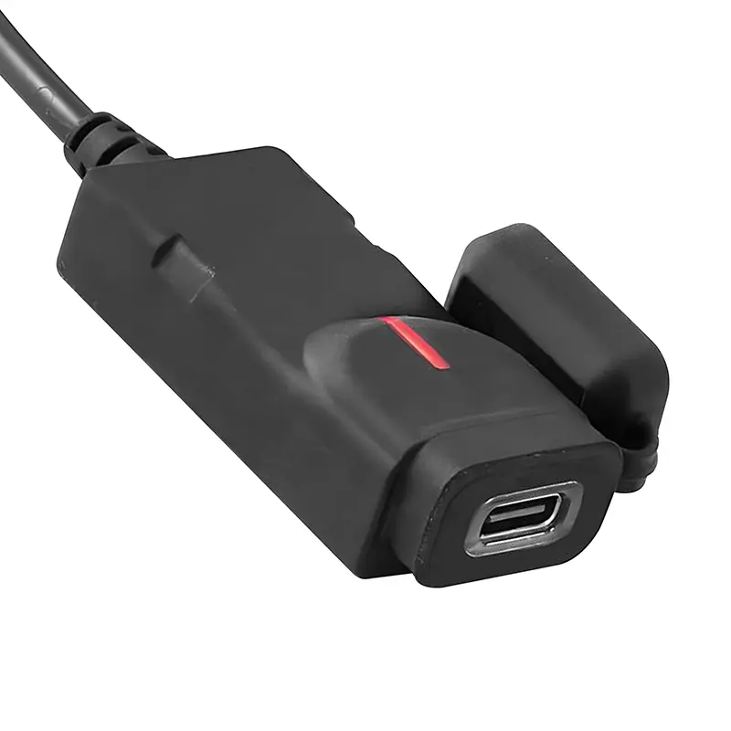KOSO USB-C 3.0 LED赤インジケーター付き充電ソケット
