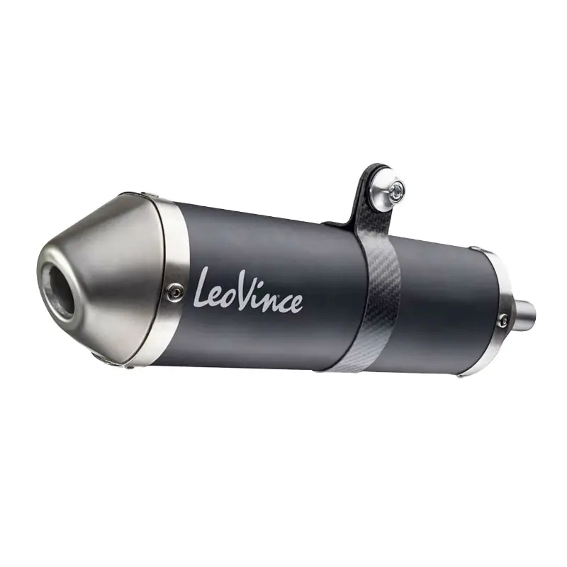 Vaigisti Leovince X-Fight roostevaba teras must Beta 50 RR Euro 5 2023+ (ref 17008B)