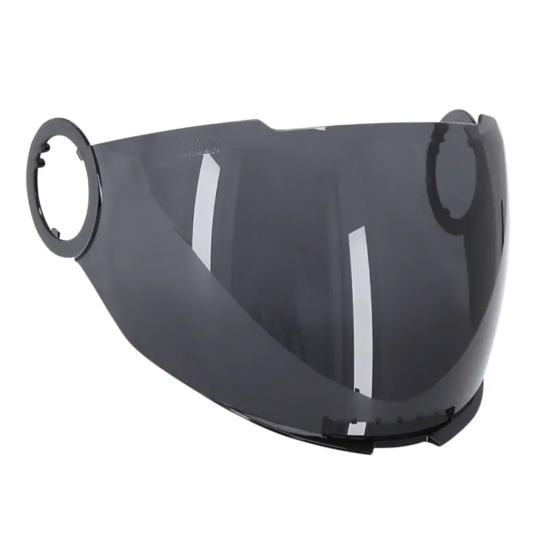 Pantalla de casco MT Helmets para jet vialle SV ahumado negro (MT-V-26)
