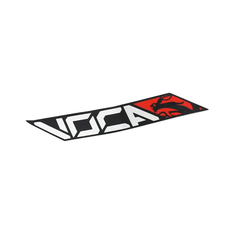 Voca Racing 耐热贴纸 110X40 mm 黑红 — 第 2 视图