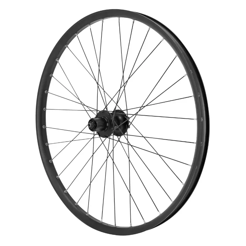 MTB hjul - cargo - e-bike - longtail skive lås 26" trucky bag sort nav Shimano M475 6 huller kassette 11-10-9-8V (forstærket) fælg 30C 32 eger diameter 2.3MM