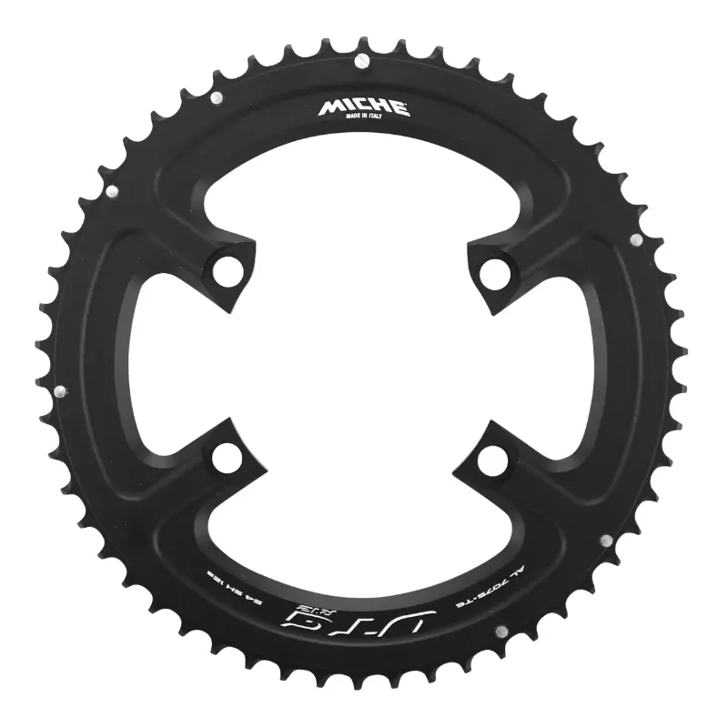 Rennrad-Kettenblatt 4BRA d.110 für Shimano Ultegra R8100 Miche 54DTS außen schwarz 12V.