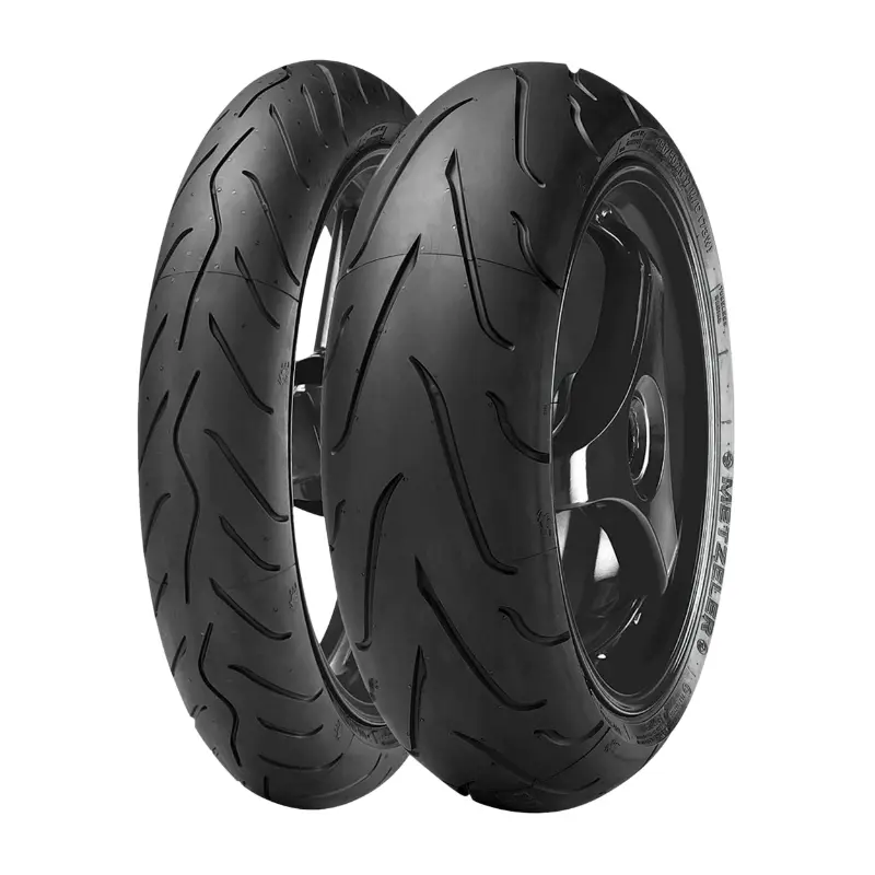 Pack de 2 pneus moto Metzeler Sportec M3 120-70-17 avant + 180-55-17 arrière