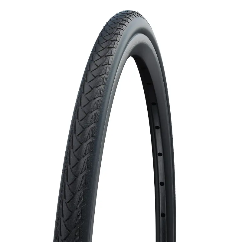 شوالبے میراتھن پلس 24 x 1.00 (25-540) سیاہ K-Guard مضبوطی ٹائر