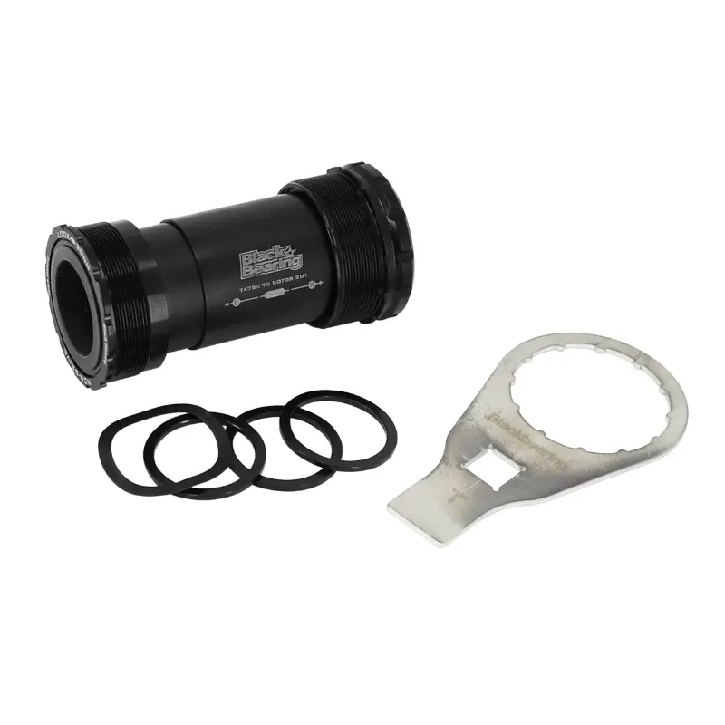 Cuvette integre boitier filete route-vtt blackbearing roulement superieur B5 diam 47MM dub axe 28,99MM (boite de 77MM)