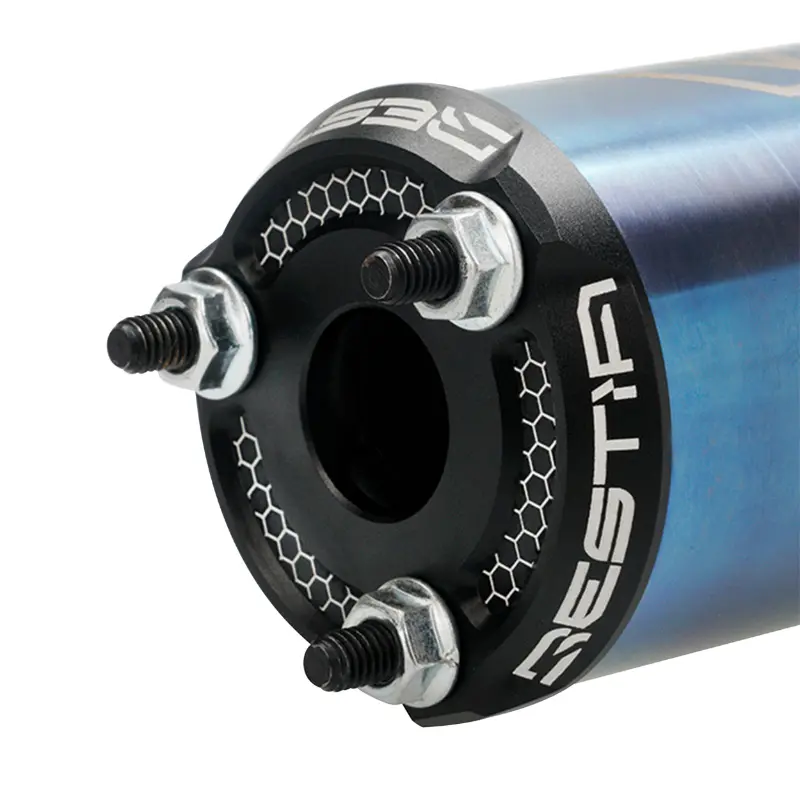 VOCA Racing 50 Kasten-Schalldämpfer Bestia RD30400 Titan glänzend für Rookie, verchromt, SCR, MK, Barikit — Ansicht 2