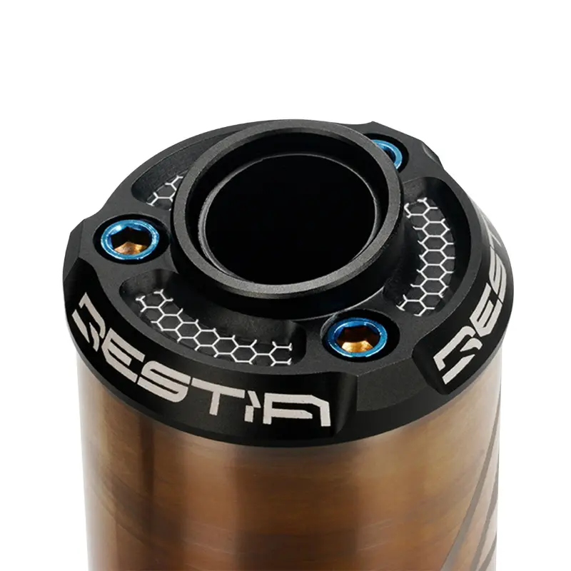 VOCA Racing 50 Kasten-Schalldämpfer Bestia RD30400 Titan glänzend für Rookie, verchromt, SCR, MK, Barikit — Ansicht 3