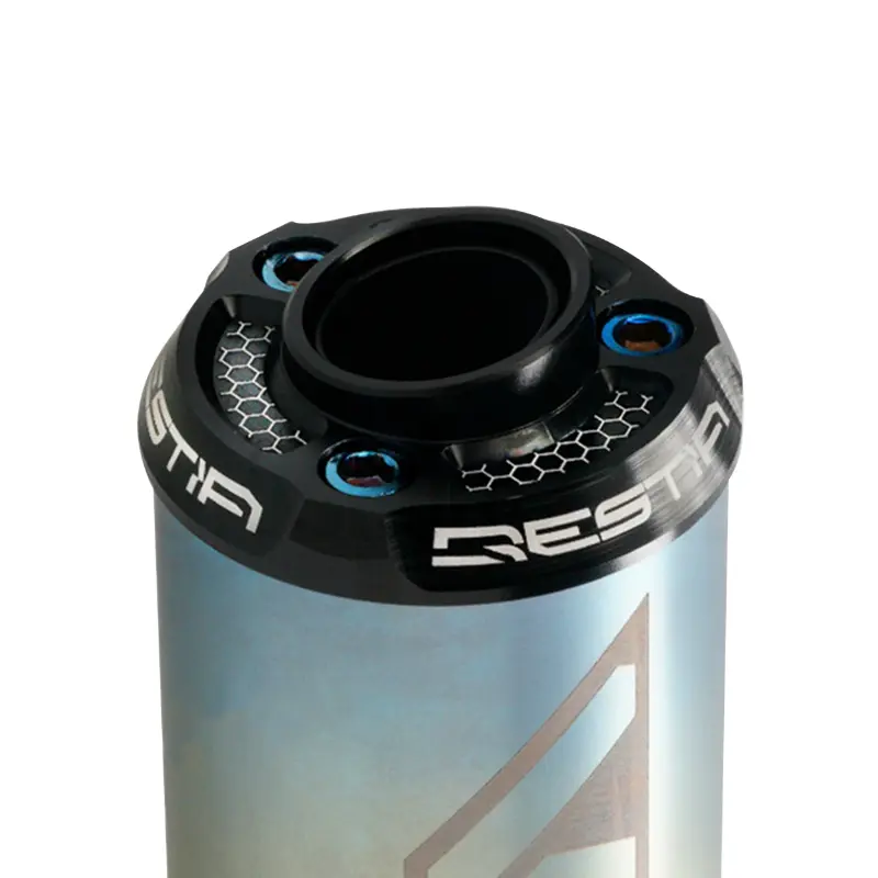 Lydpotte VOCA Racing 50 med boks Bestia RD30400 titan mat forchromet Rookie SCR MK Barikit — 2. billede